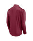 Фото #2 товара Men's Burgundy Washington Commanders Tough Minded Quarter-Zip Top