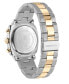 Men's Wildcat Gold-Tone, Silver-Tone Stainless Steel Bracelet Watch 40mm