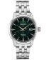 ფოტო #1 პროდუქტის Men's Automatic Presage Stainless Steel Bracelet Watch 40mm