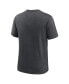 Фото #4 товара Men's Heathered Charcoal Miami Marlins Authentic Collection Tri-Blend Performance T-shirt
