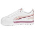 Фото #3 товара Puma Mayze Fs Interest Platform Womens Pink, Purple, White Sneakers Casual Shoe