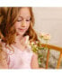 ფოტო #4 პროდუქტის Girls' Sleeveless Bow Shoulder Swing Dress, Toddler