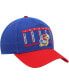 Men's Royal Kansas Jayhawks Double Header Hitch Adjustable Hat