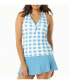 ფოტო #3 პროდუქტის Women's Swim Nina Stretchable Ruffled Tankini Top