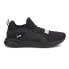 Фото #2 товара Puma Softride Rift Breeze Walking Mens Black Sneakers Athletic Shoes 19506701