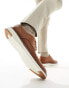 Фото #2 товара schuh Pippin lace up shoes with contrast sole in tan