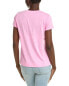 Lafayette 148 New York The Modern V-Neck T-Shirt Women's Pink Xs