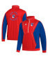 ფოტო #2 პროდუქტის Men's Red New York Rangers Team Classics Half-Zip Jacket