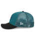 Фото #4 товара Men's Midnight Green, Black Philadelphia Eagles 2023 Sideline Low Profile 9FIFTY Snapback Hat