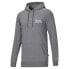 Puma Forever Stronger Pullover Hoodie Mens Grey Casual Athletic Outerwear 539848