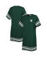 ფოტო #1 პროდუქტის Women's Green Michigan State Spartans Cascade T-shirt Dress