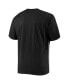 Фото #2 товара Men's Black, Heathered Gray Chicago White Sox Big and Tall Colorblock T-shirt