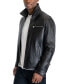 ფოტო #4 პროდუქტის Men's James Dean Leather Jacket, Created for Macy's