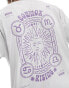 Фото #4 товара ASOS DESIGN oversized t-shirt in grey with back celestial print