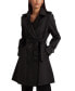 Women's Belted Water-Resistant Trench Coat