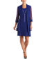 Petite Jacquard Dress & Jacket