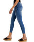 Фото #3 товара Juniors' Curvy Distressed Skinny Ankle Jeans