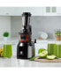 Фото #6 товара Big Feeding Mouth,Large Chute,Masticating Juicer,Juice Extractor,Vertical High Juice Yield, Juice Jars,Black