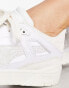 Фото #6 товара Puma Slipstream textured neutral trainers in white