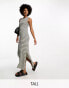 Фото #2 товара Vero Moda Aware Tall sleeveless maxi dress in mono stripe