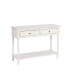 31.5" Medium Density Fiberboard, Wood 2-Drawer 1-Shelf Console and Entry Table