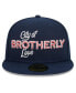 ფოტო #4 პროდუქტის Men's Navy Philadelphia 76ers 2023/24 City Edition 59FIFTY Fitted Hat