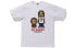 BAPE BABY MILO x Wiz Khalifa T 2F73-110-901 Graphic Tee