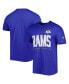 Фото #1 товара Men's Royal Los Angeles Rams Combine Authentic Training Huddle Up T-shirt