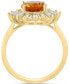 Фото #4 товара Кольцо EFFY Citrine Sunburst ECR1369