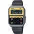 Men's Watch Casio CA-500WEGG-9BEF Black (Ø 34 mm)