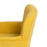 Фото #6 товара Кресло 63 x 50 x 83 cm Синтетическая ткань Деревянный Жёлтый