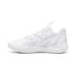 Фото #3 товара Puma Mb.03 Lo Basketball Mens White Athletic Sneakers 31038403