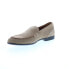 Фото #4 товара Bruno Magli Sino BM1SINL1 Mens Beige Suede Loafers & Slip Ons Casual Shoes 7