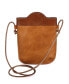 ფოტო #8 პროდუქტის Women's Genuine Leather Out West Crossbody Bag