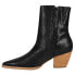 Matisse Caty Pointed Toe Cowboy Booties Womens Black Casual Boots CATY-BLK