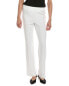 Anne Klein High-Rise Pull-On Bootleg Pant Women's White Xs