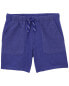 Фото #2 товара Шорты для малышей Carter's Kid Pull-On Reverse Pockets French Terry Shorts