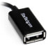 STARTECH Right Angle Micro USB OTG 12 cm Adapter