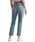 ფოტო #2 პროდუქტის Drew Distressed High-Rise Mom Jeans