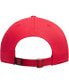 Фото #4 товара Men's Red Utah Utes Primary Logo Staple Adjustable Hat