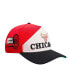 Фото #1 товара Men's Red/Black Chicago Bulls Pinch Chevron Adjustable Hat
