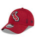 Фото #1 товара Men's Red Los Angeles Angels 2024 Clubhouse 9FORTY Adjustable Hat