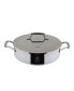 Фото #1 товара Voyage Series Tri-Ply Stainless Steel 5-Qt. Sauteuse