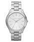 Фото #1 товара Unisex Slim Runway Stainless Steel Bracelet Watch 42mm