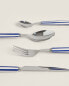 Фото #6 товара Cutlery with 4 pieces and ceramic handle (pack of 4)