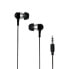 LogiLink HS0015A - Headset - In-ear - Music - Black - Binaural - 1.1 m
