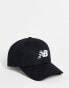 New Balance core logo baseball cap in black