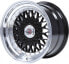 R-Style Wheels RS01 black horn polished 7.5x16 ET38 - LK4/100 ML73.1