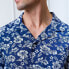 Фото #2 товара Men's Linen Short Sleeve Camp Shirt