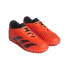 Children's Indoor Football Shoes Adidas Predator Accuracy.4 TF Orange Unisex